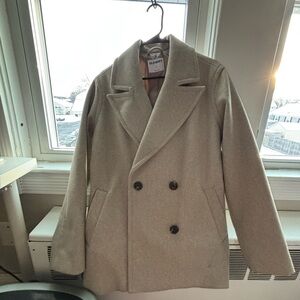 Old Navy Women’s Beige Peacoat
